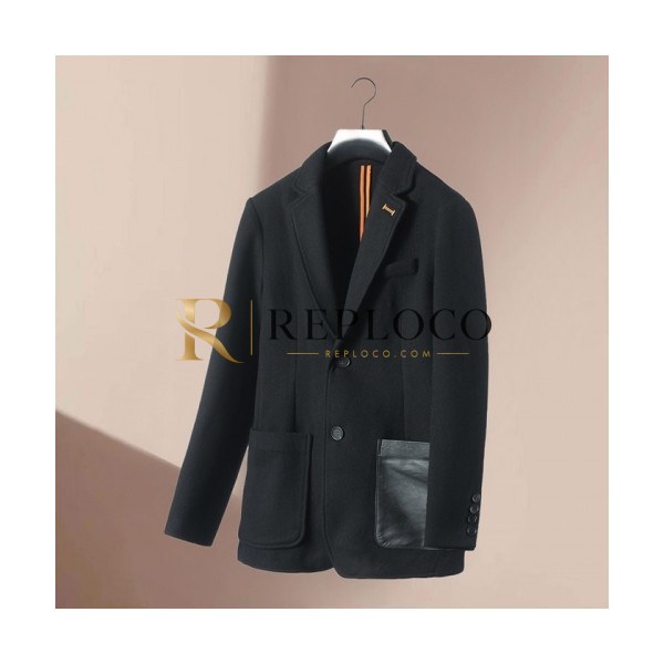 ✨Hermes Mens Business Wool Suit Jackets Black - 에르메스 2021 남성 비지니스 울 슈트 자켓 Her0703x Size(m - 2xl) 블랙