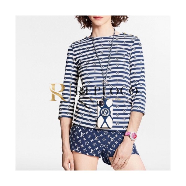 ✨[루이비통]Louis vuitton 2020 Womens Casual Cotton Tshirts - 루이비통 2020 여성 캐쥬얼 코튼 긴팔티 Lou02093x.Size(s - l).블루