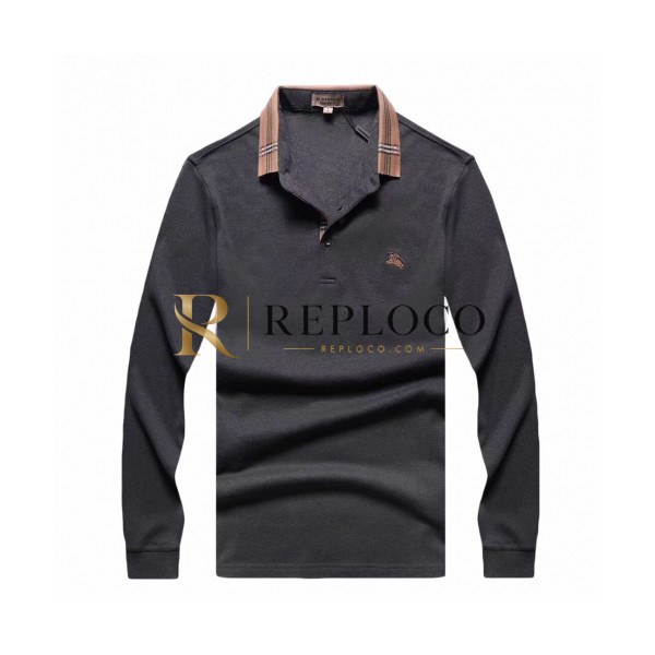 ✨[버버리]Burberry 2020 Mens Logo Casual Cotton Polo Tshirts - 버버리 2020 남성 로고 캐쥬얼 코튼 폴로 맨투맨 Bur01899x.Size(m - 3xl).2컬러(그레이/버건디)