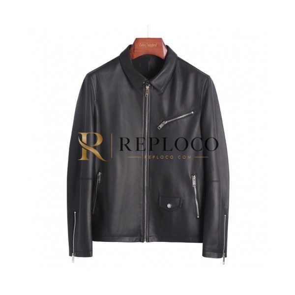 ✨Burberry 2019 Mens Casual Sheep Skin Jacket - 버버리 2019 남성 캐쥬얼 양가죽 자켓 Bur01137x.Size(m - 3xl).블랙