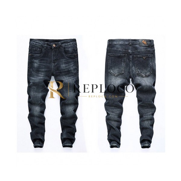 ✨[알마니]Armani 2019 Mens Business Classic Denim Jeans - 알마니 2019 남성 비지니스 클래식 데님 청바지 Arm0527x.Size(28 - 38).블랙