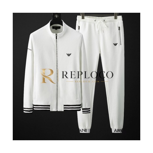 ✨[알마니]Emporio Armani 2020 Mens Cotton Training Clothes&Pants - 알마니 2020 남성 코튼 트레이닝복&팬츠 Arm0581x.Size(m - 4xl).화이트