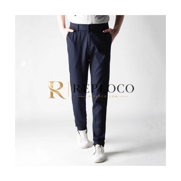 ✨Gucci 2019 Mens Metal Logo Casual Cotton Suit Pants - 구찌 남성 메탈 로고 캐쥬얼 코튼 슈트팬츠 Guc01019x.Size(30 - 40).2컬러(블랙/네이비)