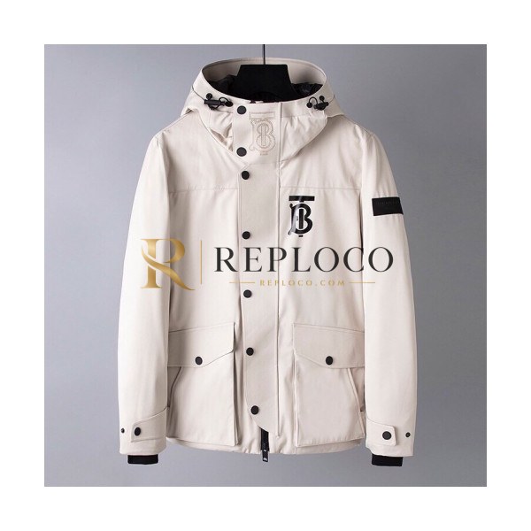 ✨Burberry 2019 Mens Logo Down Padding - 버버리 2019 남성 로고 다운패딩 Bur01076x.Size(m - 3xl).크림