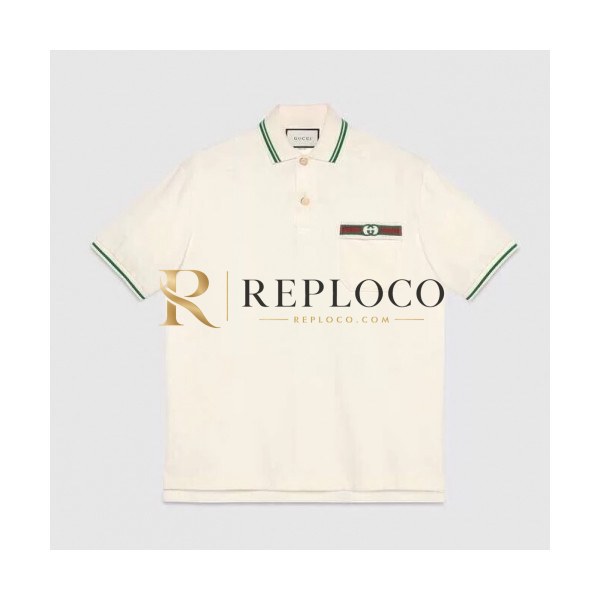 ✨[매장판]Gucci 2020 Mens Logo Cotton Short Sleeved Polo Tshirts - 구찌 2020 남/녀 로고 코튼 폴로 반팔티 Guc02874x.Size(xs - xl).아이보리
