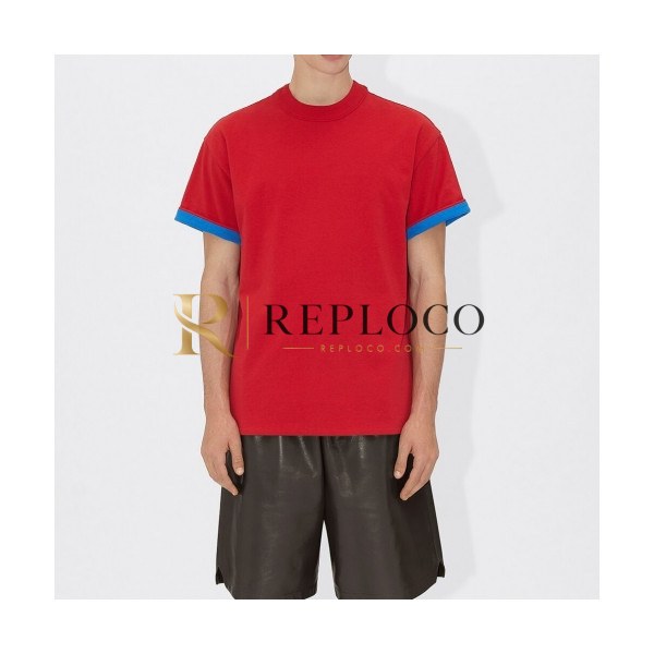 ✨Bottega Veneta Mm/Wm Business Polo Short-sleeved Tshirts Red - 보테가베네타 2021 남/녀 비지니스 폴로 반팔티 Bot0128x Size(s - l) 레드