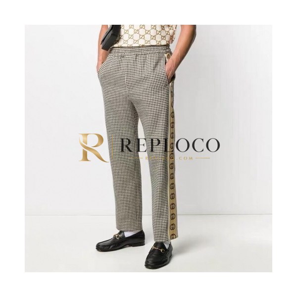 ✨[구찌]Gucci 2020 Mens Casual Classic Cotton Pants - 구찌 2020 남성 캐쥬얼 클래식 코튼 팬츠 Guc02712x.Size(s - xl).블랙
