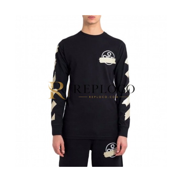 ✨Off-white Mm/Wm Logo Cotton Oversize Hoodie Black - 오프화이트 2021 남/녀 로고 코튼 오버사이즈 후디 Off0766x Size(xs - l) 블랙