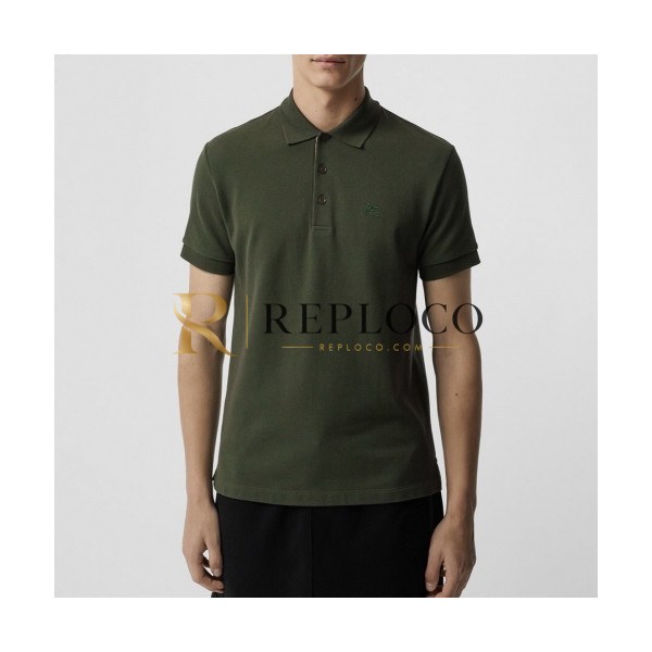 ✨[버버리]Burberry 2020 Mens Logo Cotton Polo Short Sleeved Tshirts - 버버리 2020 남성 로고 코튼 폴로 반팔티 Bur02327x.Size(s - 2xl).올리브