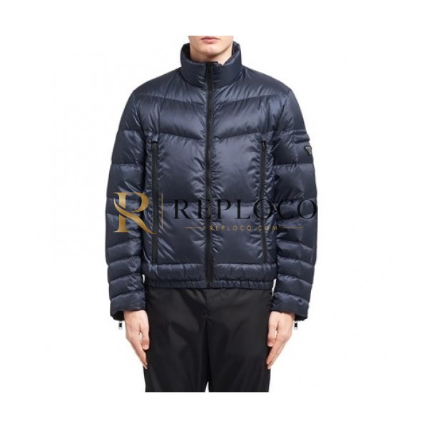 ✨[프라다]Prada 2020 Mens Logo Casual Duck Down Padding - 프라다 2020 남성 로고 캐쥬얼 덕다운 패딩 Pra01245x.Size(m - 3xl).네이비