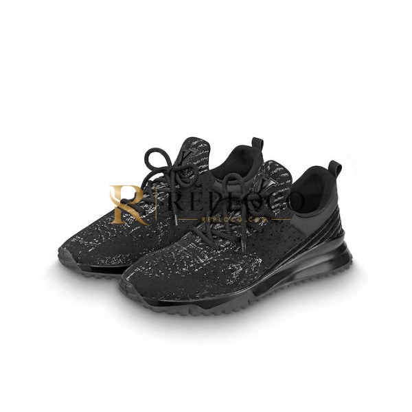✨Louis vuitton 2019 Mens Initial Logo Leather Running Shoes - 루이비통 남성 이니셜 로고 레더 런닝화 Lou01194x.Size(240 - 275).블랙