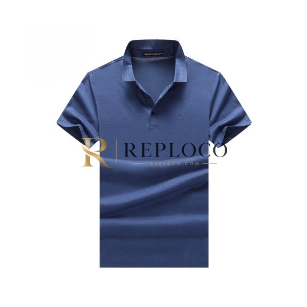 ✨[알마니]Armani 2020 Mens Logo Silket Short Sleeved Polo Tshirts - 알마니 2020 남성 로고 실켓 폴로 반팔티 Arm0649x.Size(m - 3xl).블루