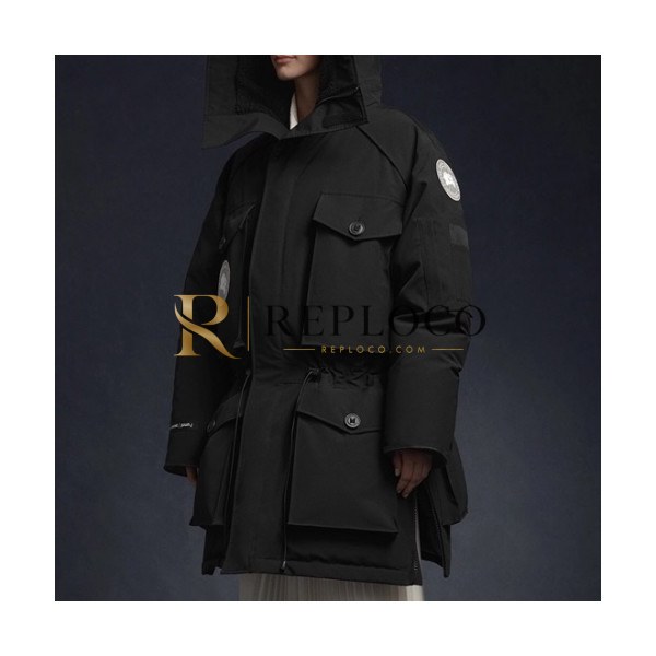 ✨[캐나다구스]Canada goose 2020 Mm/Wm Patch Logo Casual Goose Down Padding Parka - 캐나다구스 2020 남자 패치 로고 캐쥬얼 구스다운 패딩 파카 Can0280x.Size(s - 2xl).블랙