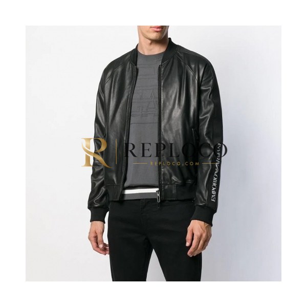 ✨[알마니]Armani 2020 Mens Classic Leather Jackets - 알마니 2020 남성 클래식 캐쥬얼 가죽 자켓 Arm0795x.Size(m - 3xl).블랙
