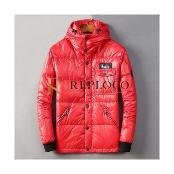 ✨Moncler 2019 Mens Patch Logo Modern Down Padding - 몽클레어 2019 남성 패치 로고 모던 다운패딩 Moc0822x.Size(m - 3xl).레드