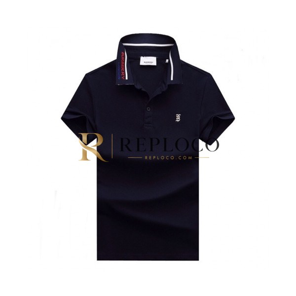 ✨[버버리]Burberry 2020 Mens Logo Cotton Polo Short Sleeved Tshirts - 버버리 2020 남성 로고 코튼 폴로 반팔티 Bur02420x.Size(m - 3xl).네이비