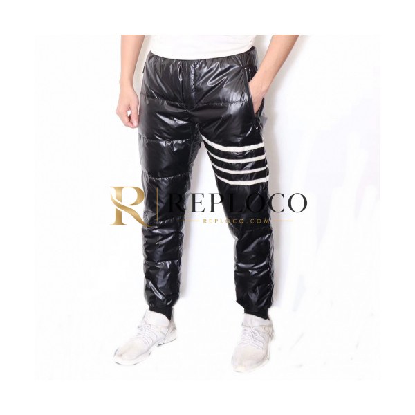 ✨Thom Browne 2019 Mens Casual Goose Down Pants - 톰브라운 2019 남성 캐쥬얼 구스 다운 팬츠 Tho0449x.Size(30 - 38).블랙