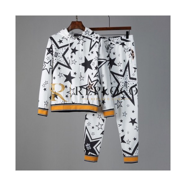✨[돌체앤가바나]Dolce&Gabbana 2020 Mens Casual Training Clothes&Pants - 돌체앤가바나 2020 남성 캐쥬얼 트레이닝복&팬츠 Dol0270x.Size(m - 3xl).화이트