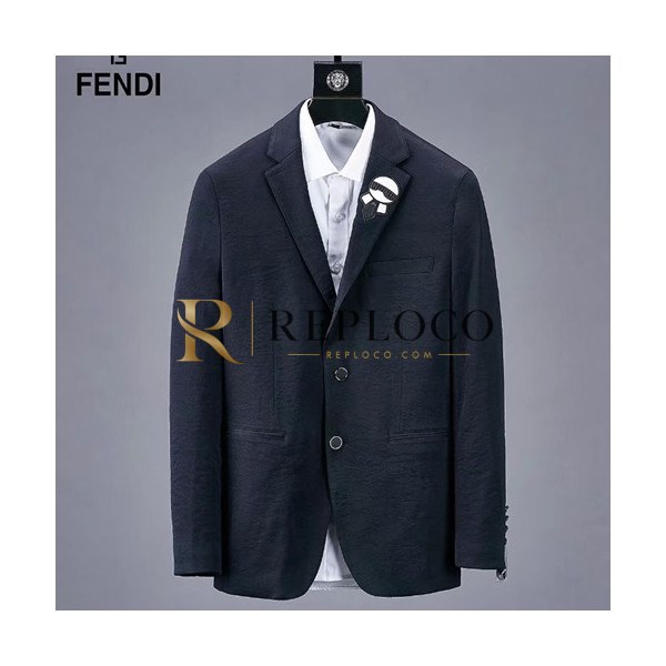 ✨Fendi 2019 Mens Printing Cajual Cotton Suit - 펜디 남성 프린팅 캐쥬얼 코튼 슈트 FEN0024.Size(m - 3xl).블랙