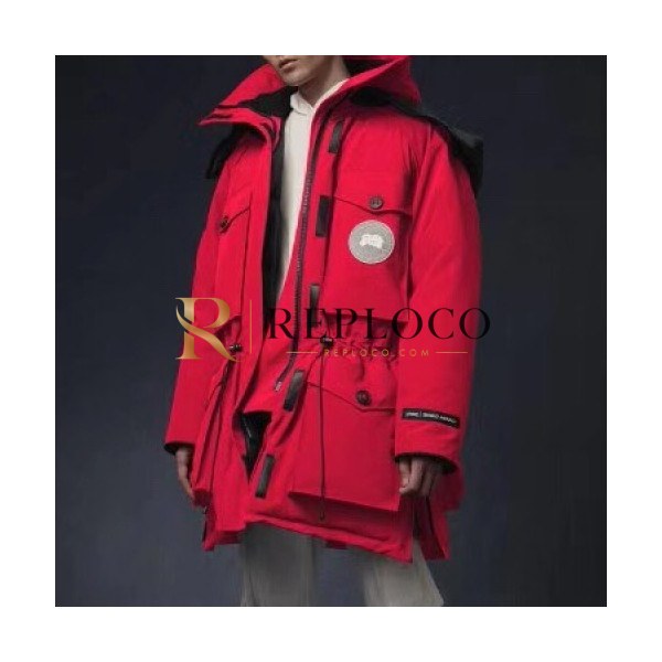 ✨[캐나다구스]Canada goose 2019 Mm/Wm Patch Logo Casual Goose Down Padding Parka - 캐나다구스 2019 남자 패치 로고 캐쥬얼 구스다운 패딩 파카 Can0250x.Size(s - 2xl).레드