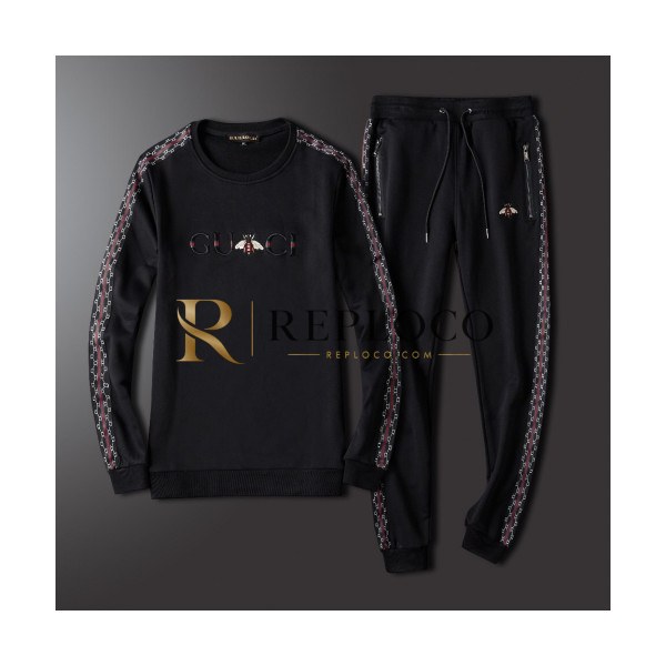 ✨[구찌]Gucci 2020 Mens Logo Casual Training Clothes&Pants - 구찌 2020 남성 로고 캐쥬얼 트레이닝복&팬츠 Guc02040x.Size(m - 4xl).블랙