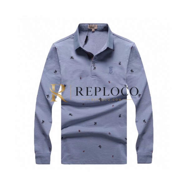 ✨[버버리]Burberry 2020 Mens Logo Casual Cotton Polo Tshirts - 버버리 2020 남성 로고 캐쥬얼 코튼 폴로 맨투맨 Bur01903x.Size(m - 3xl).소라