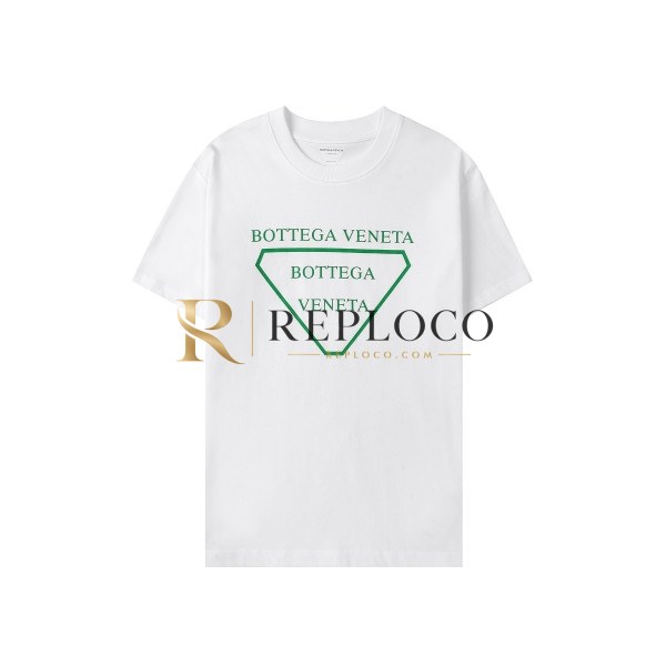 ✨Bottega Veneta Unisex Business Polo Short-sleeved Tshirts White - 보테가베네타 남/녀 비지니스 폴로 반팔티 Bot0180x Size(s - xl) 화이트