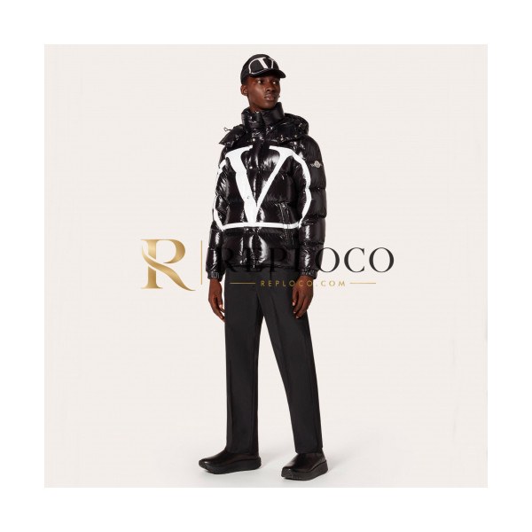 ✨[매장판]]Valentino x Moncler 2019 Mm/Wm Big Logo Down Padding - 발렌티노 x 몽클레어 2019 남자 빅로고 다운 패딩 Val0232x.Size(m - 3xl).2컬러(블랙/화이트)