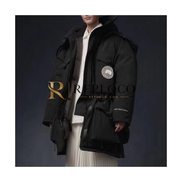 ✨[캐나다구스]Canada goose 2019 Mm/Wm Patch Logo Casual Goose Down Padding Parka - 캐나다구스 2019 남자 패치 로고 캐쥬얼 구스다운 패딩 파카 Can0249x.Size(s - 2xl).블랙