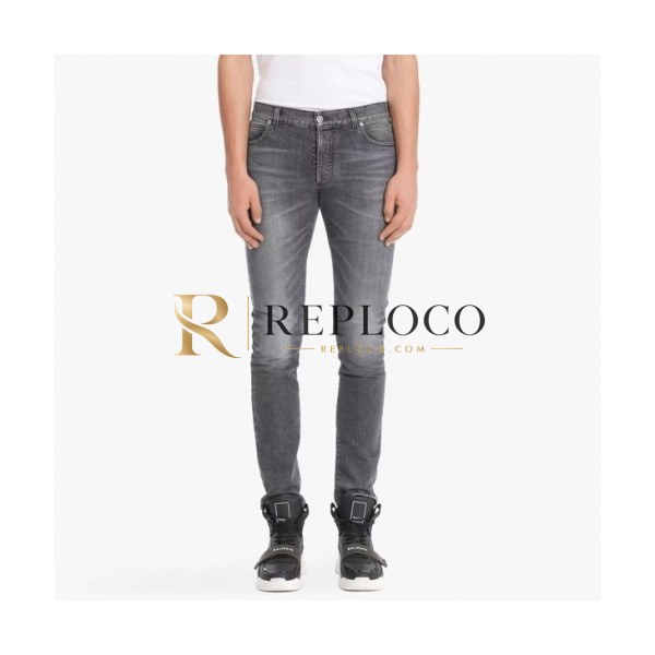 ✨Balmain 2021 Mens Denim Pants - 발망 2021 남성 캐쥬얼 데님 팬츠 Bam0112x.Size(30 - 38).그레이