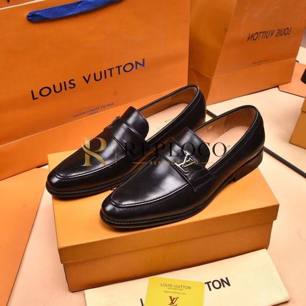 ✨Louis Vuitton 2022 Men Leather Oxford Shoes - 루이비통 2022 남성용 옥스퍼드 슈즈,Size(240-275),LOUS1455,블랙