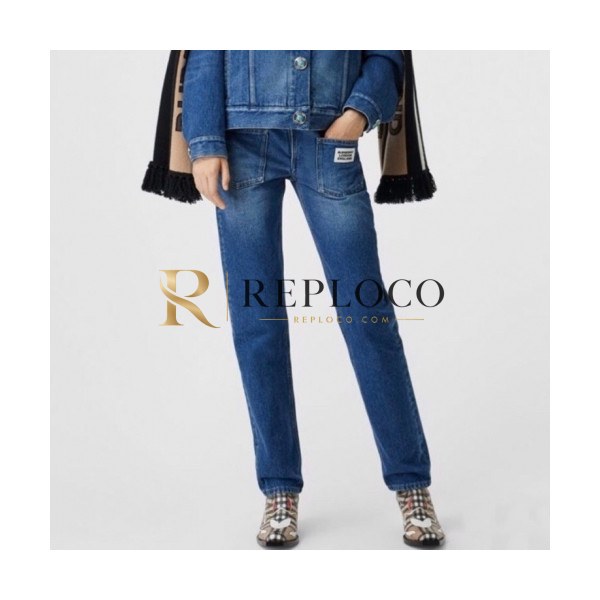 ✨Burberry Womens Business Classic Denim Jeans - 버버리 여성 비지니스 클래식 청바지 Bur02716x