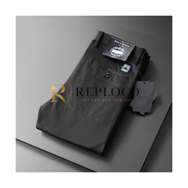 ✨[프라다]Prada 2020 Mens Business Cotton Slacks - 프라다 2020 남성 비지니스 코튼 슬랙스 Pra0948x.Size(29 - 40).4컬러(블랙/네이비/블루/베이지)