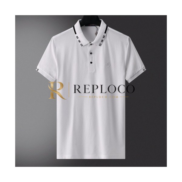 ✨[루이비통]Louis vuitton 2020 Mens Logo Short Sleeved Polo Tshirts - 루이비통 2020 남성 로고 폴로 반팔티 Lou02081x.Size(m - 3xl).화이트