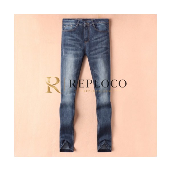 ✨[클래식]Burberry 2019 Mens Logo Slim Fit Denim Pants - 버버리 남성 로고 슬림핏 데님 팬츠 Bur0739x.Size(29 - 38).블루