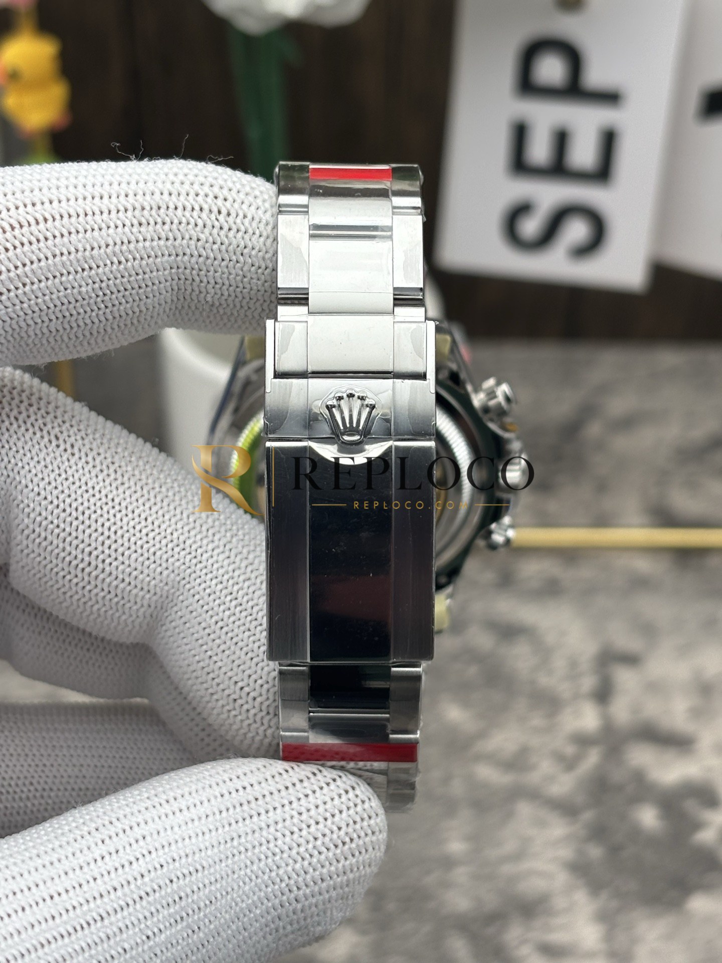 VS 공장 롤렉스 코스모그래프 데이토나 40mm 126506 아이스 블루 플래티넘 1:1 슈퍼클론 DD4131 무브먼트 - 이미지 10
