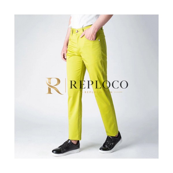✨Moncler 2019 Mens Business Casual Cotton Pants - 몽클레어 남성 신상 비지니스 캐쥬얼 코튼 팬츠 Moc0455x.Size(30 - 40).3컬러(레몬/네이비/크림)