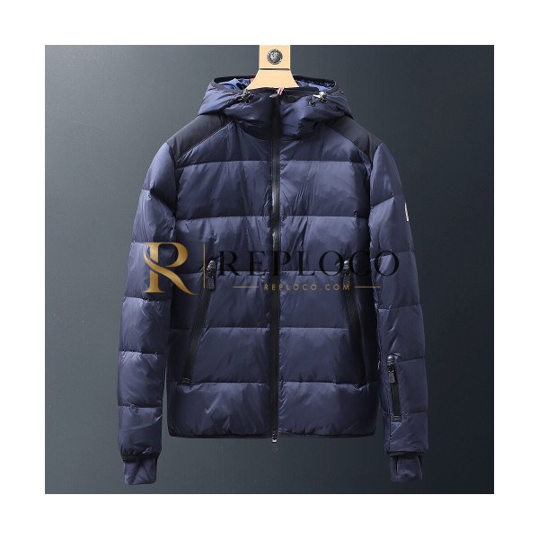 ✨Moncler 2019 Mens Patch Logo Modern Down Padding - 몽클레어 2019 남성 패치 로고 모던 다운 패딩 Moc0692x.Size(m - 3xl).네이비