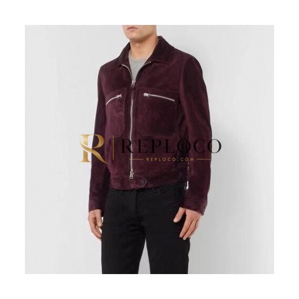 ✨Tom Ford Mens Leather Jacket - 톰포드 남성 가죽 자켓 - tof17x