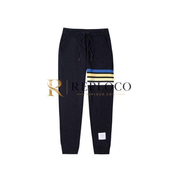 ✨Thom Browne Mens Casual Training Pants Navy - 톰브라운 2021 남성 캐쥬얼 트레이닝 팬츠 Tho01447x Size(1 - 4) 네이비