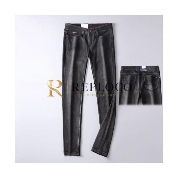 ✨Thom Browne 2019 Mens Business Denim Pants - 톰브라운 2019 남성 비지니스 데님 팬츠 Tho0363x.Size(29 - 42).블랙