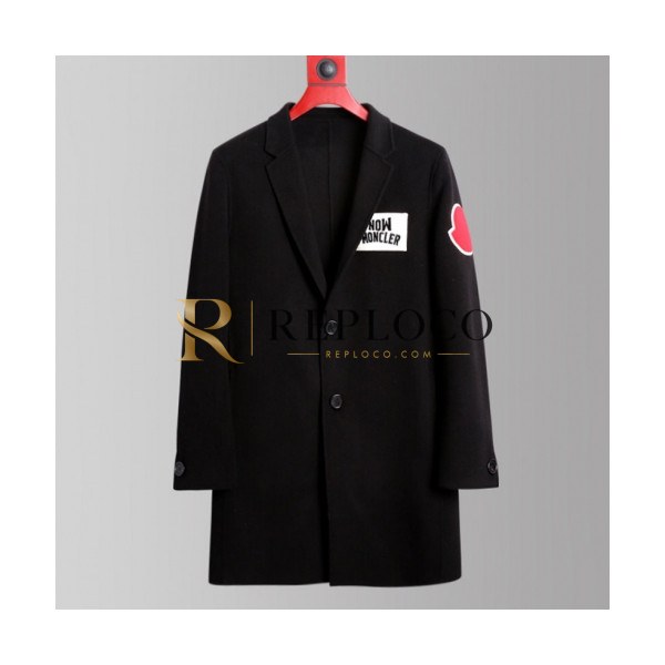✨Moncler 2018 Mens Cashmere Coat - 몽클레어 2019 남성 캐시미어 코트 Moc0833x.Size(s - 2xl).블랙