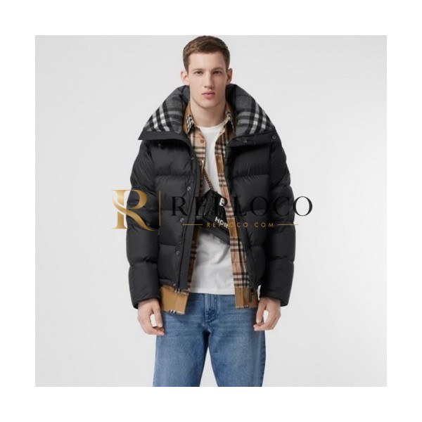 ✨Burberry Mens Casual Duck Down Padding Black - 버버리 2021 남성 캐쥬얼 덕다운 패딩 Bur04146x Size(s - 2xl) 블랙
