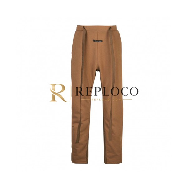✨Fear of god 2019 Mens Logo Modern Casual Pants - 피어오브갓 2019 남성 로고 모던 캐쥬얼 팬츠 Fea0069x.Size(s - xl).브라운