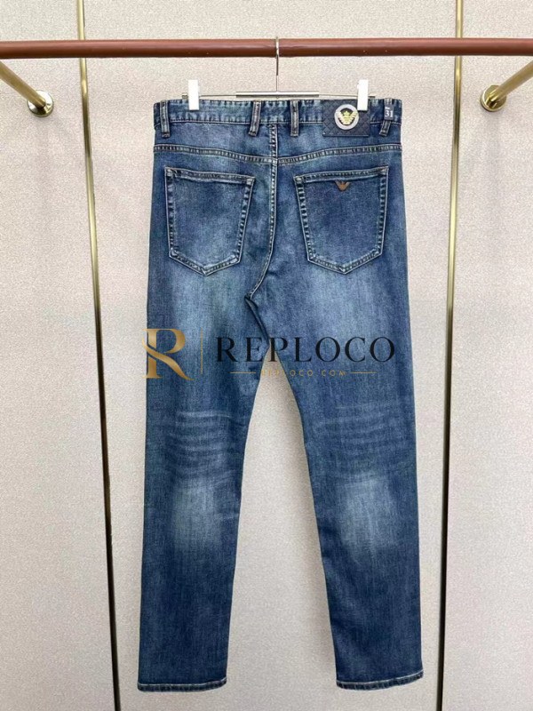 ✨[알마니]Armani Mens Business Classic Denim Jeans - 알마니 남성 비지니스 클래식 데님 청바지 Arm0750x.Size(29 - 38).블루