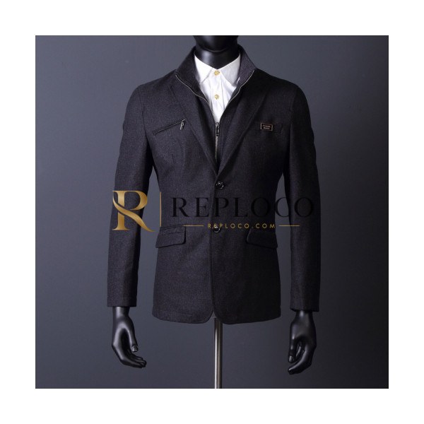 ✨Prada 2019 Mens Business Cashmere Suit Jacket - 프라다 2019 남성 비지니스 캐시미어 슈트 자켓 Pra0854x.Size(m - 3xl).블랙
