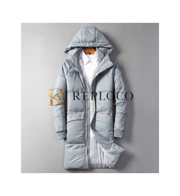 ✨[구찌]Gucci 2020 Mens Logo Casual Duck Down Long Padding - 구찌 2020 남성 로고 캐쥬얼 덕다운 롱 패딩 Guc02017x.Size(m - 3xl).그레이