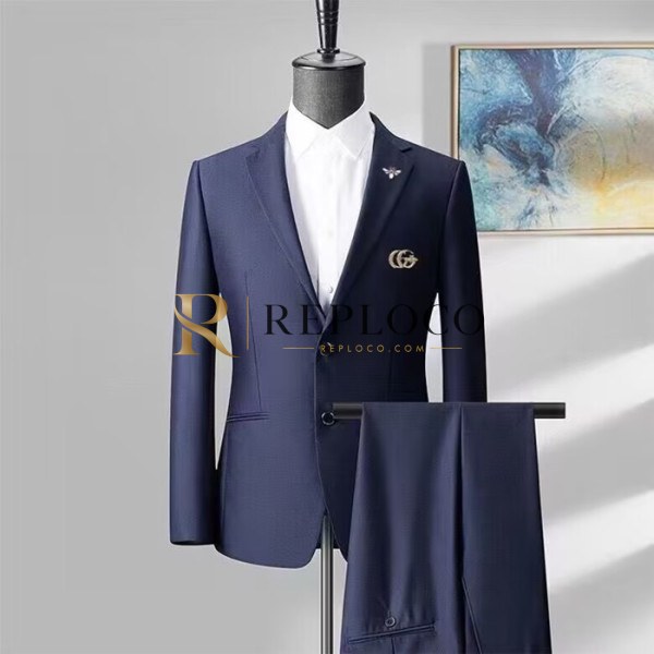 ✨[구찌]Gucci 2023 Mens Business Cashmere Suit Jackets&Slacks - 구찌2023 남성 비지니스 캐시미어 재킷&슬랙스 Guc02036x.Size(m - 3xl).네이비
