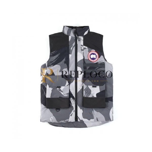 ✨Canada Goose 2020 Mm/Wm Logo Duck Down Padding Vest - 캐나다구스 2020 남/녀 로고 덕다운 패딩조끼 Can0338x.Size(xs - 2xl).그레이