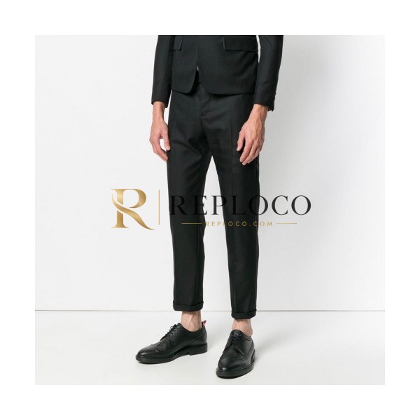 ✨[톰브라운]Thom Browne 2020 Mens Casual Wool Slacks - 톰브라운 2020 남성 캐쥬얼 울 슬랙스 Thom0599x.Size(s - 2xl).블랙